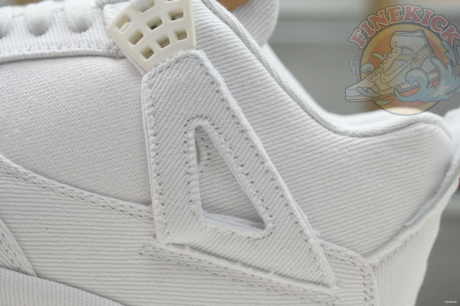 white Jordan Air Jordan tag) 4 levis (levis 0814